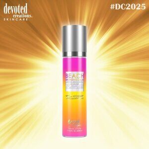 Devoted Creations Beach Bronzing Balm Facial Tanning Lotion New 2025!